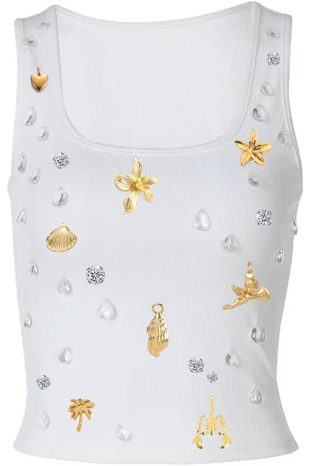 Crystal Pendant Tank