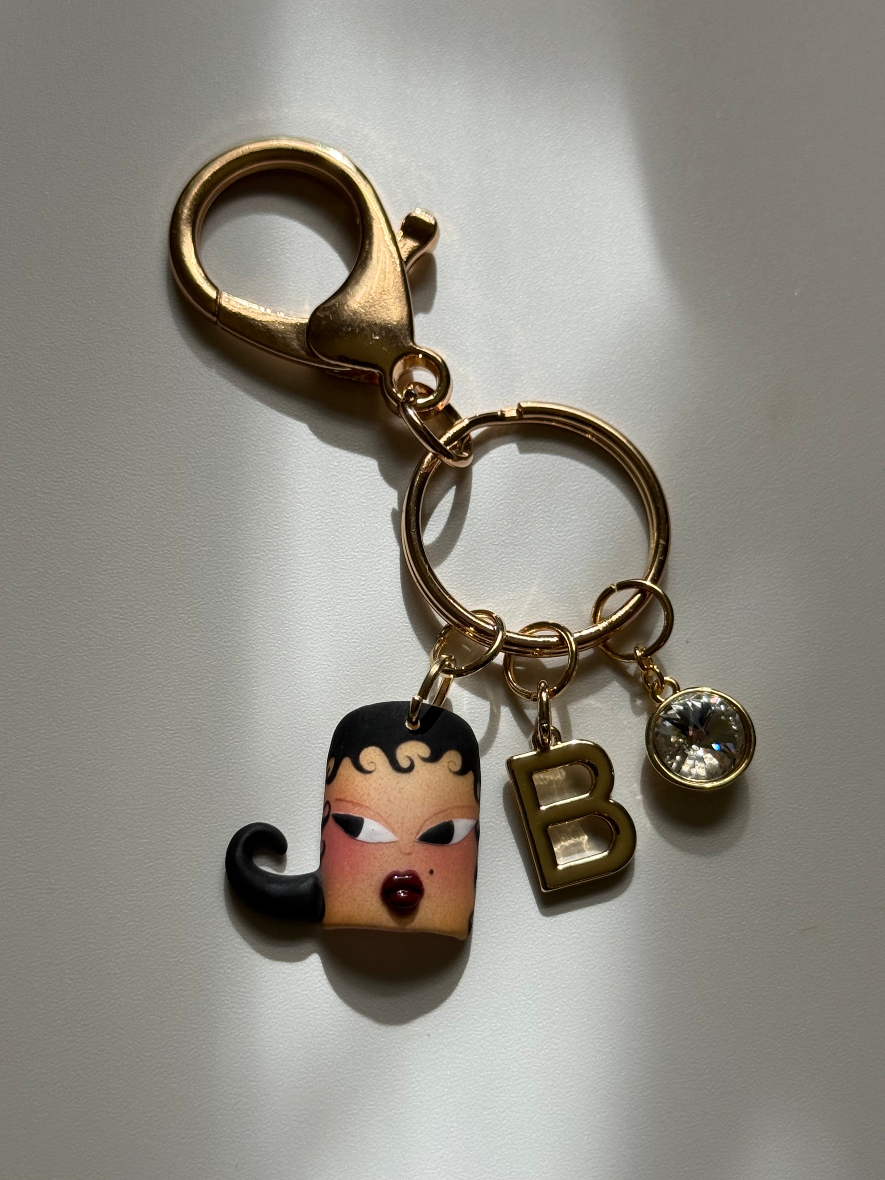 Freestyle Nail Keyring