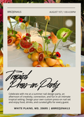 Tropical Press-On Party